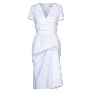 Chic White Midi Dress